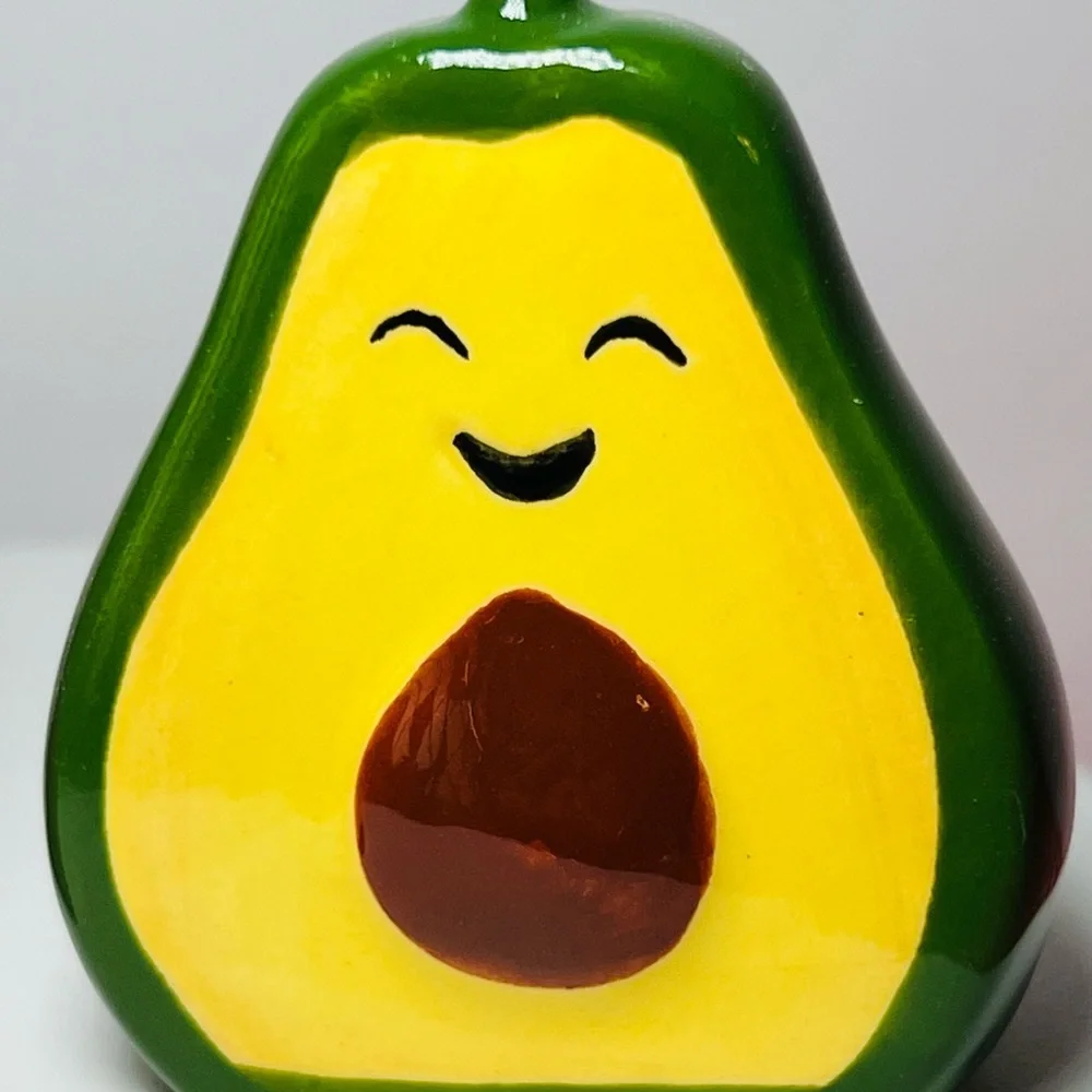 Ceramic Avocado Toast Salt and Pepper Shakers Bread Slice Brunch Kids - Picture 5 of 8